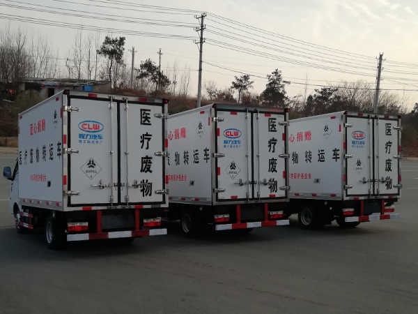 國六東風途逸醫(yī)療廢物轉(zhuǎn)運車